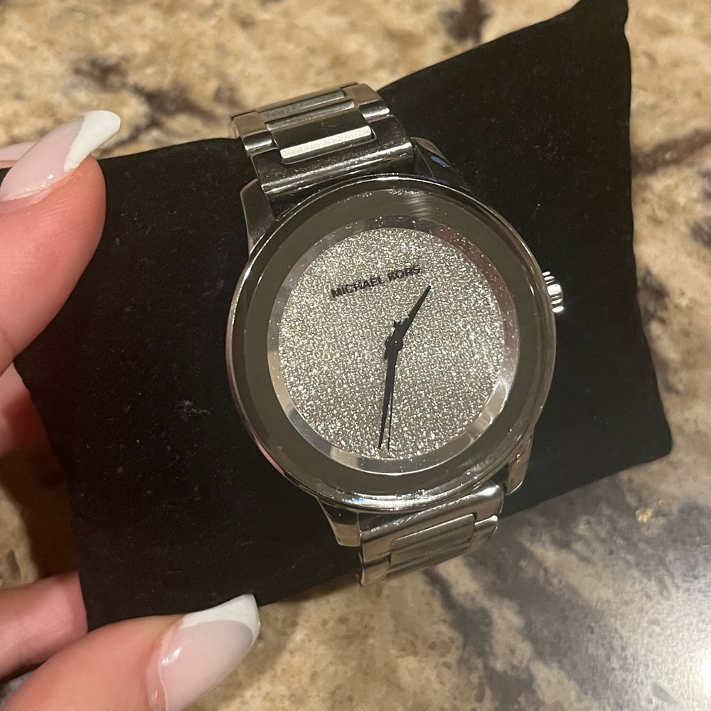 Michael Kors Kinley Diamond Pave Dial Watch